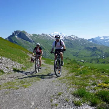 Randonnée VTT encadrée par un moniteur