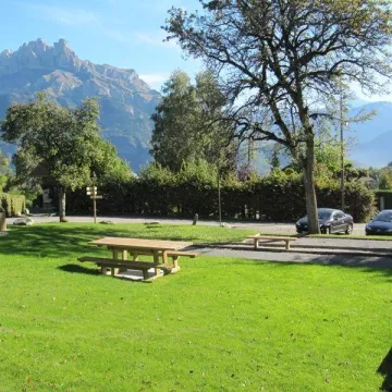 Aire de pique-nique  Cordon-centre