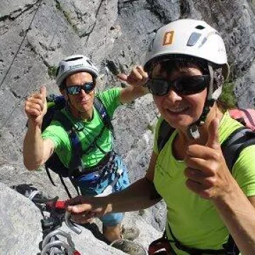Via ferrata avec Vincent