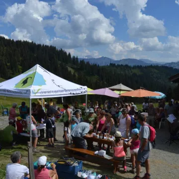 fête de l'alpage Praz sur Arly