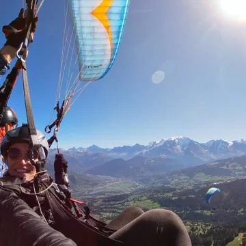 Baptême en parapente_Cordon