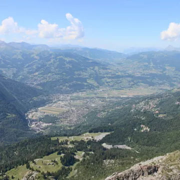 Vue vallée de l'Arve