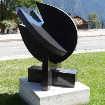 Sculpture - Coeur ouvert, Maxime Descombin (2023)