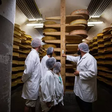 Visite guidée de la Coopérative à Beaufort