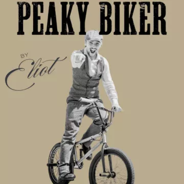 Spectacle aux berges - Eliot the peaky biker act_Praz-sur-Arly
