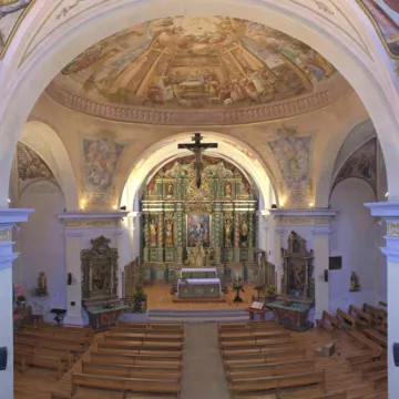 Eglise et son décor baroque