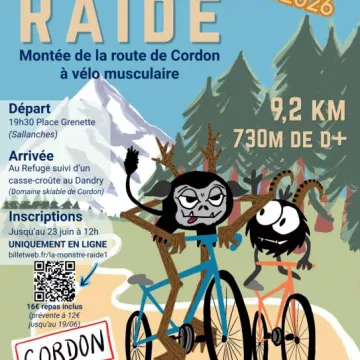 Course cycliste - La Monstre Raide_Cordon