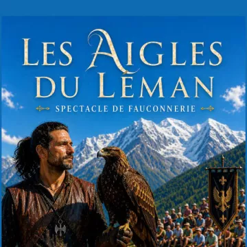 Spectacle "Les aigles du Léman"_Les Houches