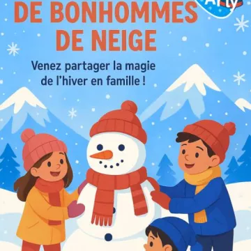 Concours de bonhomme de neige_Praz-sur-Arly