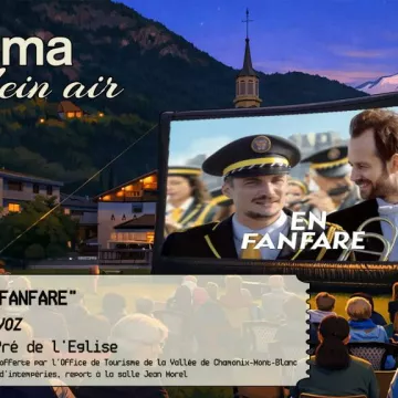 Ciné plein air « En fanfare »_Argentière