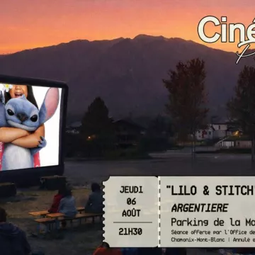 Ciné plein air « Lilo et Stitch »_Argentière