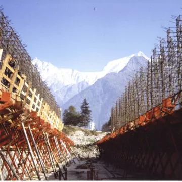 Dégâts torrentiels Les Houches 1905