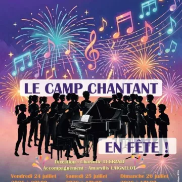 Concert des jeunes du Camp Chantant de l'association "Montagne et Joie"_Cordon