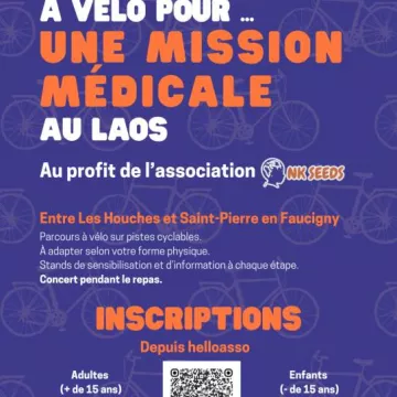 A vélo pour une mission médicale au Laos