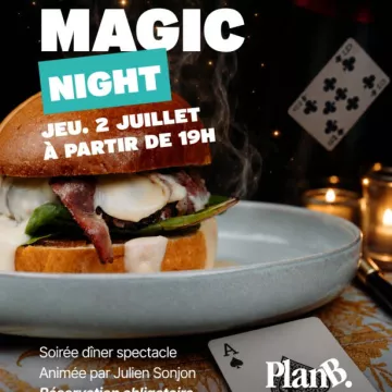 Dîner-spectacle de magie