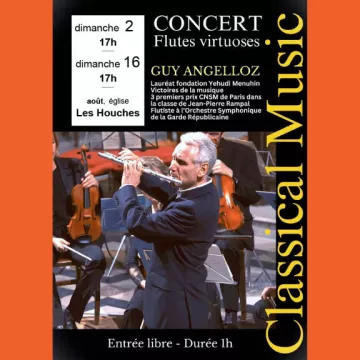 Concert de flûtes virtuoses - Guy Angelloz_Les Houches
