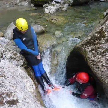 Canyoning - sortie accompagnée pour les enfants_Cordon