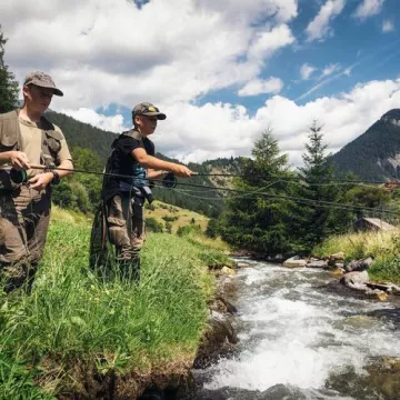 Pêche en rivière - sortie accompagnée pour les enfants_Cordon
