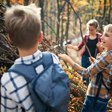 Construire son refuge  - sortie encadrée pour les enfants_Cordon