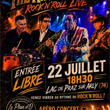Concert de Kings Road (rock'n'roll) - Plan d'O_Praz-sur-Arly