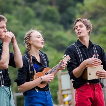 Spectacle à dos cirque_Praz-sur-Arly