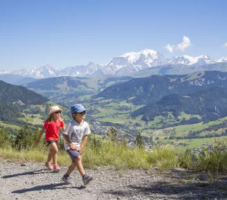 des enfants en rando