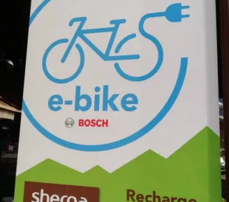 Borne de rechargement VTT