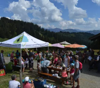 fête de l'alpage Praz sur Arly