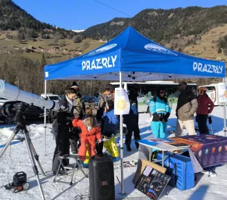 Observation du soleil_Praz-sur-Arly