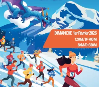 La Dragonale givrée - trail blanc_Praz-sur-Arly