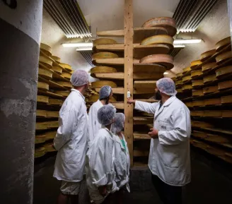 Visite guidée de la Coopérative à Beaufort