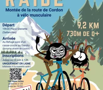 Course cycliste - La Monstre Raide_Cordon