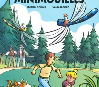 Séance de dédicace de la nouvelle BD du sentier ludique des minimouilles Préface sentier ludique des minimouilles et sa BD_Praz-sur-Arly