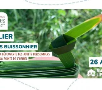 Atelier : Jouets buissonniers à la pointe de l'opinel