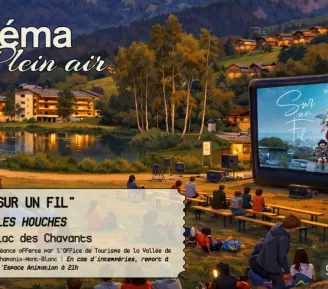 Ciné plein air « Sur un fil »_Les Houches
