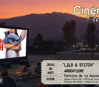 Ciné plein air « Lilo et Stitch »_Argentière