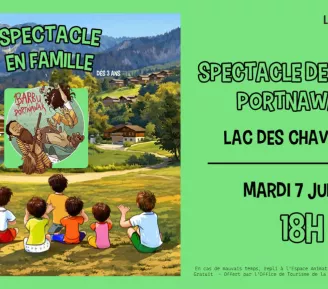 Spectacle en famille - Spectacle de Barbu Portnawak_Les Houches