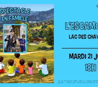 Spectacle en famille - L'escamoteur_Les Houches