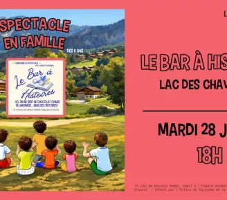 Spectacle en famille - Le bar à histoires_Les Houches