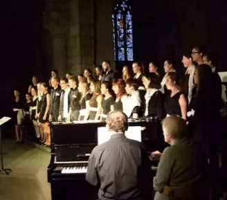 Concert des jeunes du Camp Chantant de l'association "Montagne et Joie"_Cordon