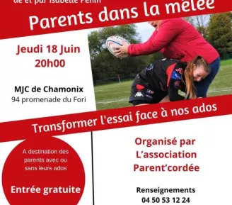 conférence gesticulée "Parents dans la mêlée"