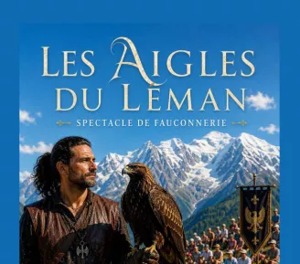 Spectacle "Les aigles du Léman"_Les Houches