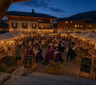 Marché nocturne_Praz-sur-Arly
