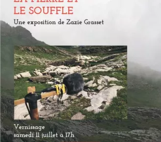 Exposition "La corne, la pierre et le souffle" Par Zazie Grasset_Passy